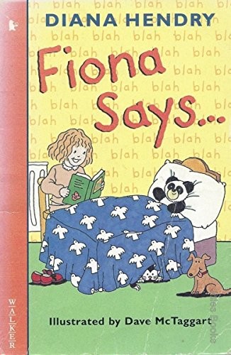 Fiona Says (Storybooks) by Hendry, Diana Paperback Book The Fast Free ShippingFREE US DELIVERY | ISBN: 0744560241 | Quality Books