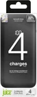 Juice Eco 16000mAh 4 Charges Portable Power Bank Integrated USB-C Cable - Black