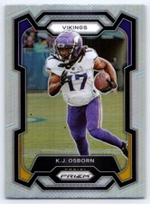 K. J. Osborn 2023 Panini Prizm 194 NM Silver