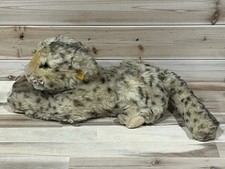 Vintage Steiff Germany Stuffed 14 Molly Babylowe Lion Ear Button Hanger Tag