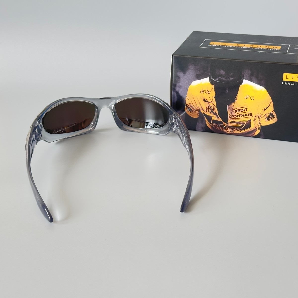 Oakley Monster Dog 00s Tech Vintage Polarized Sunglasses Clear