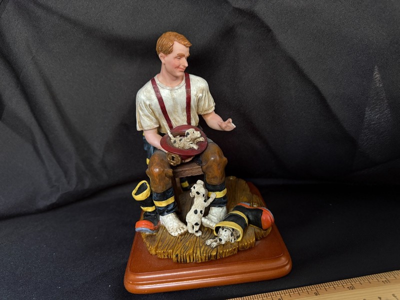 Firefighter Collectible Statue