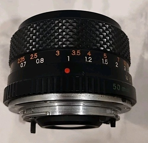 Yashica Lens DSB 50mm 1:1.9 with Lens Cap C/Y Mount - Picture 5 of 9
