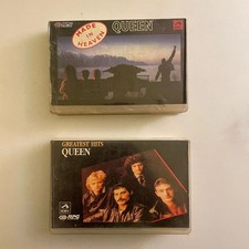 4 x QUEEN Cassettes INDIA - Made In Heaven, The Works, Greatest Hits 1  2