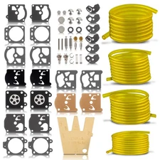 Carburetor Diaphragm Fuel Line Kit for Walbro WT-219 WT-220 WT-226 WT-227 WT-230