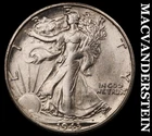 1943-S Walking Liberty Half Dollar - Scarce  High Grade  Lustrous  #G7160