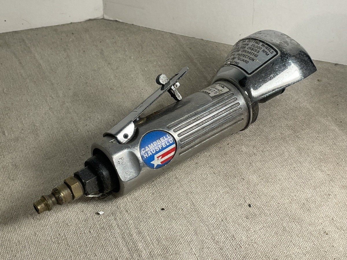Vintage Campbell Hausfeld Air Cut-Off Tool Grinder Model Tl1035