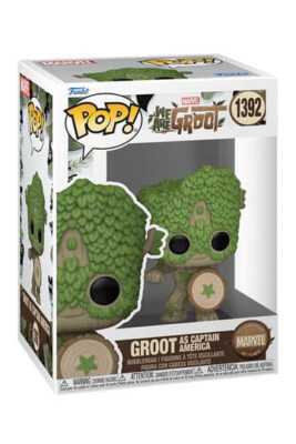 We Are Groot POP! Movies Vinyl Figur Captain America