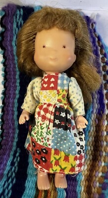 KTc Holly Hobbie Doll (2) - Vinyl 6  - 1976 + Picnic basket & More - K1