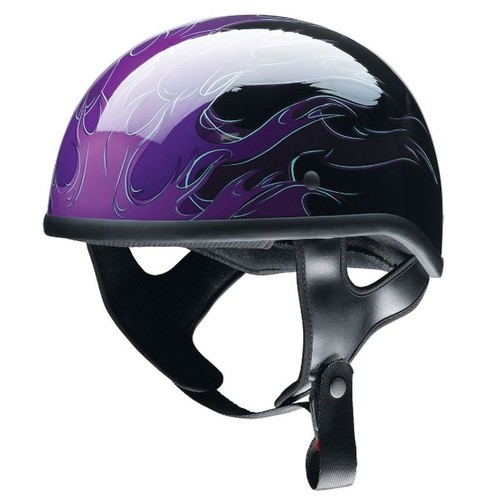 Z1R CC Beanie Hellfire Half Face Street Motorcycle Helmet - Pick Size & Color - Picture 11 of 18