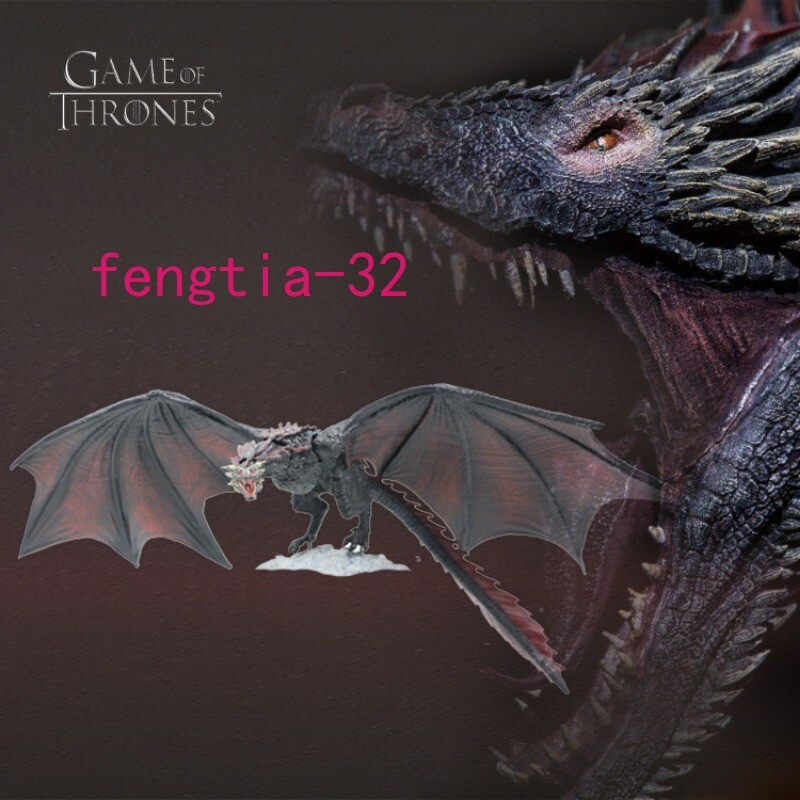 Game of Thrones Daenerys Targaryen's Black Dragon Drogon Figure McFarlane Statue