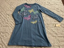 Girl's TEA COLLECTION Size 10 Butterfly Blue Dress - NWT's