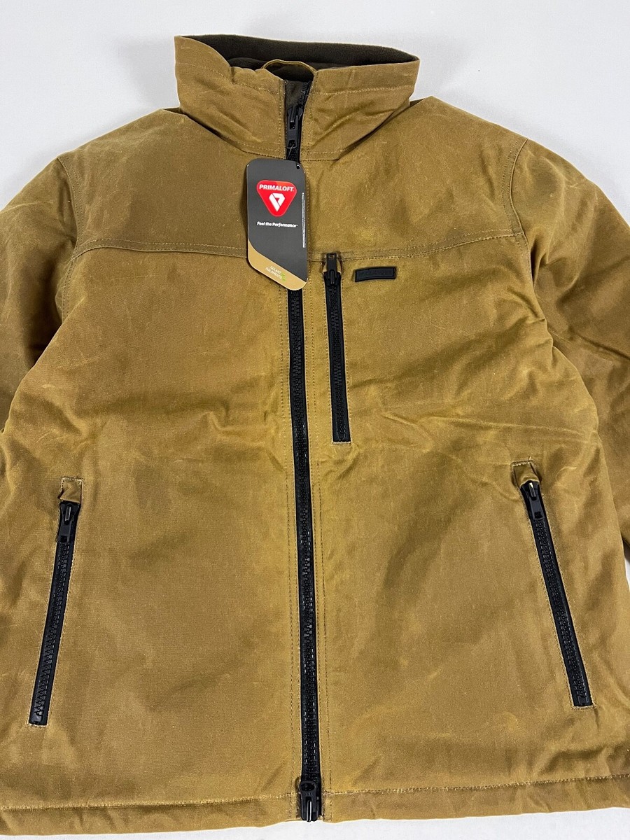 FILSON TIN CLOTH PRIMALOFT® JACKET DARK TAN M NWT | eBay