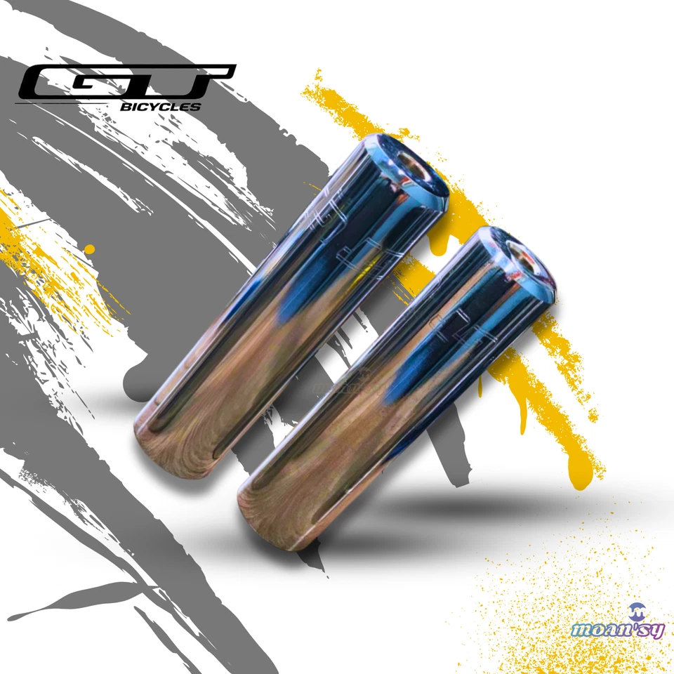 GT Old School BMX/FREESTYLE FAHRRÄDER ACHSHERINGE Fußrastenhebel chrom 10mm Bohrung - Bild 2 von 4