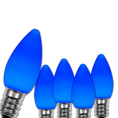 OptiCore C7 Unbreakable Christmas Light Replacement Bulbs, Vintage Smooth 25 ct. - Picture 25 of 44