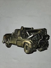 The Great American Buckle Co. Tow Truck Belt Buckle
