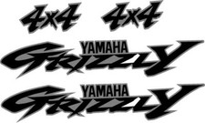 Yamaha Grizzly 4x4 Edition ATV Tank Decal Sticker kit Custom