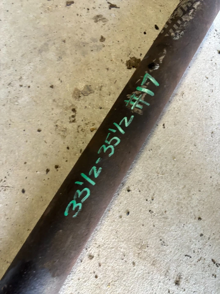 1973 1981 1987 88 CHEVROLET GMC K20 K10 K1500 EJE DE TRANSMISIÓN DELANTERO 33-1/2"-35-1/2" Foto 3 de 4