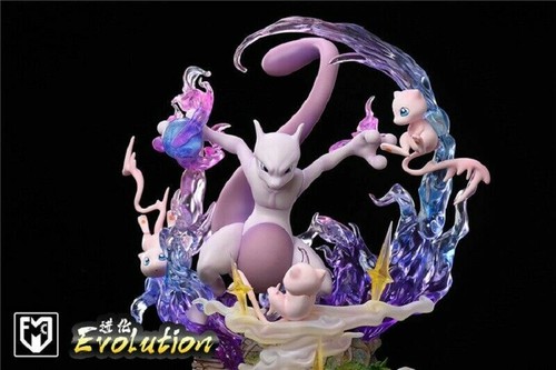 MFC Studio Mewtwo Evolution Limited Painted Model Collectible Statue New Stock - Picture 4 of 10