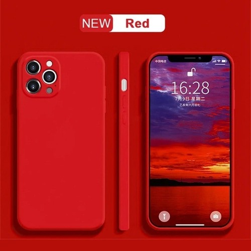Coque iPhone 16 15 14 13 12 11 XR XS Protection Antichoc Silicone Microfibre Mat - Photo 14 sur 27