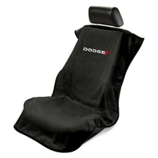 1 - Black Seat Armour Wnew Dodge Logo-front Seat Cover-towel Protector- Cotton 1 - Black Seat Armour Wnew Dodge Logo-front Seat Cover-towel Protector- Cotton