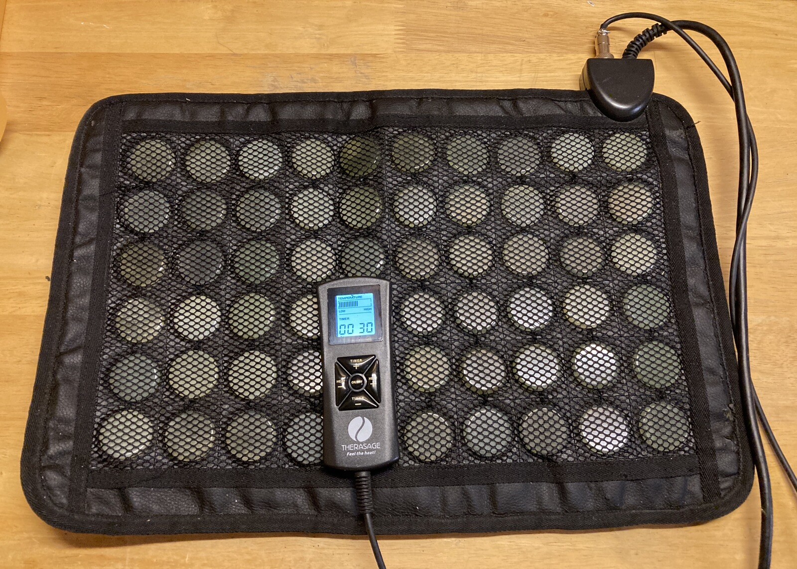 Therasage TheraFusion Instant Calmer Infrared Healing Heating Pad 17x12