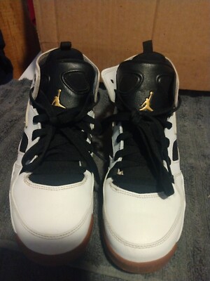 Jordan Flight Club 91 555333-121 White Basketball Shoes Size 7 Y 7M Nike Air Jordan Flight Club 91 GG Kid main image 2