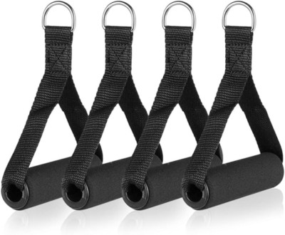 4Pcs/1Set  Exercise Resistance Bands Handle Set, Workout Bands with Handles