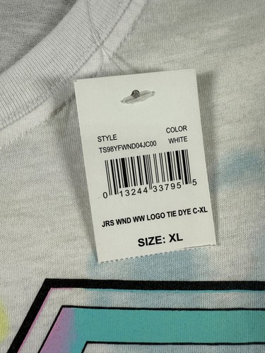 Wonder Woman WW84 Tie Dye cropped logo t-shirt Womens XL NEW - Picture 5 of 6