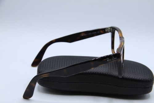 NEW RAY BAN RB 4340-V 2012 HAVANA BLACK AUTHENTIC EYEGLASSES W/CASE 50-22 - Picture 4 of 4
