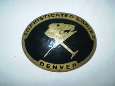 Vintage SOPHISTICATED LADIES DENVER Buckle