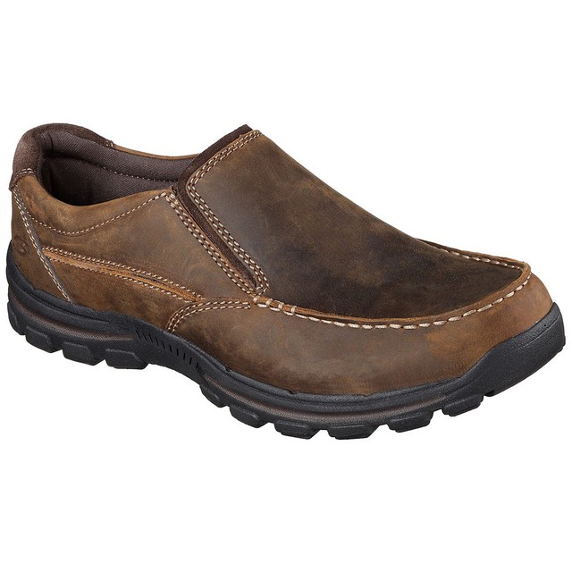 skechers brown casual shoes