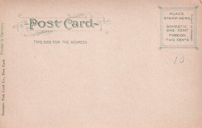 ぼページ Postcard NY New York City 1902 Shoreline City View from River E38