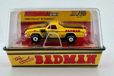 '69 Chevy El Camino, BADMAN,限定hoスロットカー Auto World '69 Chevy El Camino Badman Exclusive HO Slot Car