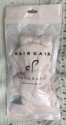 Hair Gain Headband Pink Microfibre Elasticated Hairband 🎀 RRP £9.90 Sealed Pack - Picture 2 of 3