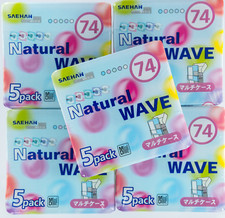 5-Pack SLIM CASE Saehan Wave 74min MiniDisc MD-74M5PMX - NEW SEALED x1