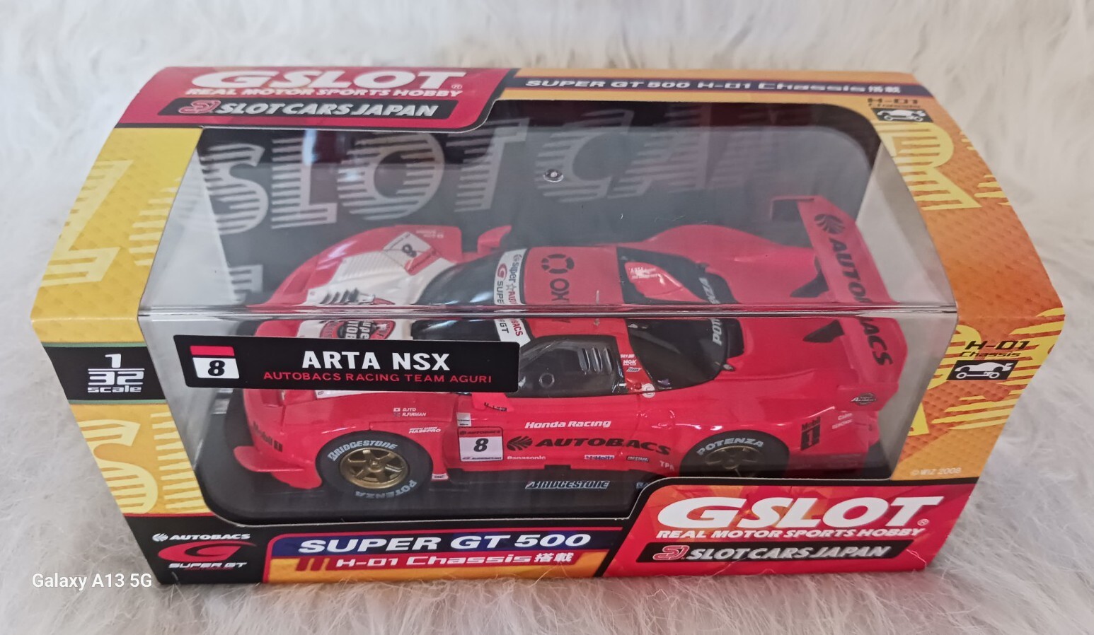 132 Scale GSLOT ARTA NSX Honda Racing Super GT500 H01 Chassis Slot