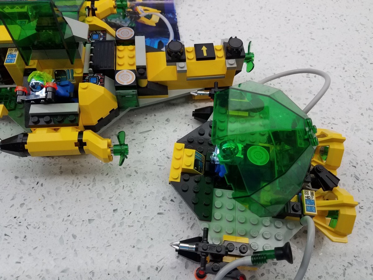 ❤️ Vintage Lego 6180 Aquazone Hydronauts HYDRO SEARCH SUB