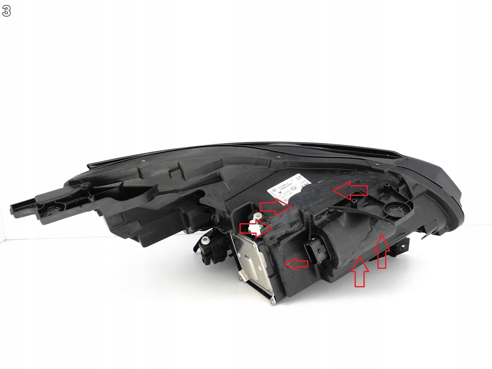 Frontscheinwerfer Renault Captur 260601693R Led Links Scheinwerfer  