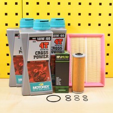 Husqvarna Svartpilen 801 Service Set Hiflo Oil Filter Air Filter Motorex 10w60