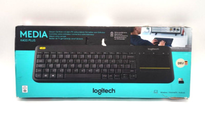 Logitech K400 Plus Funk Tastatur - QWERTZ deutsches Layout (920-007127)