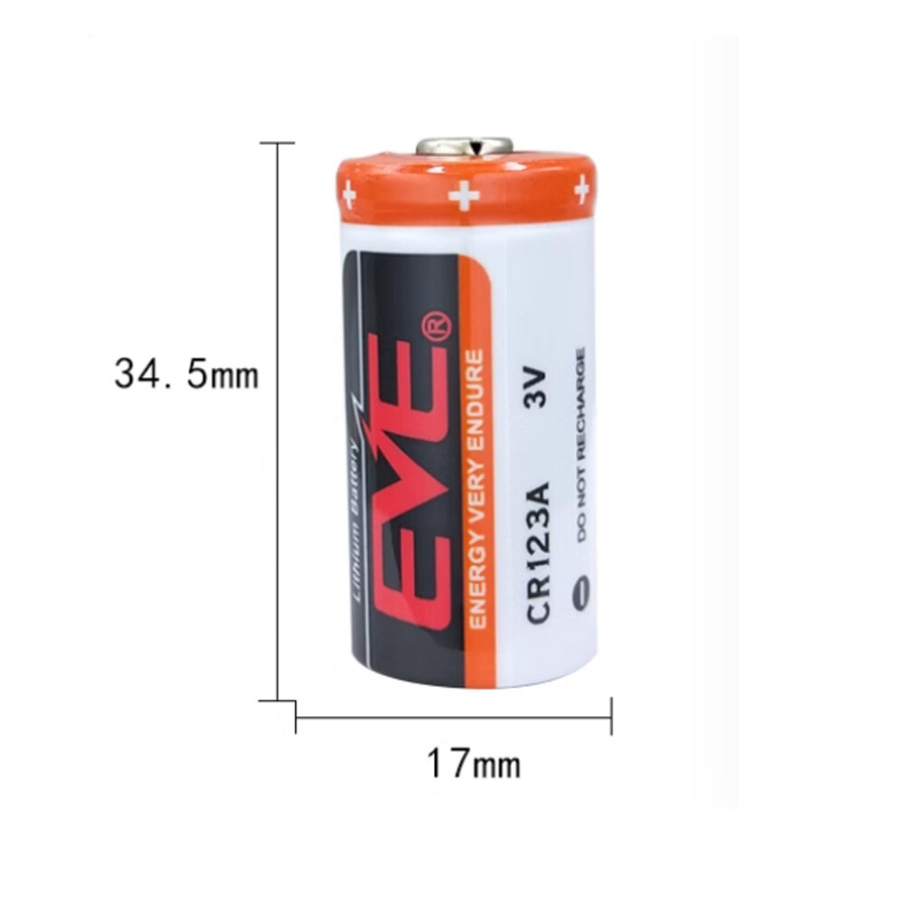 Lot CR123A 3V Li-ion Battery 1500mAh Non-rechargeable