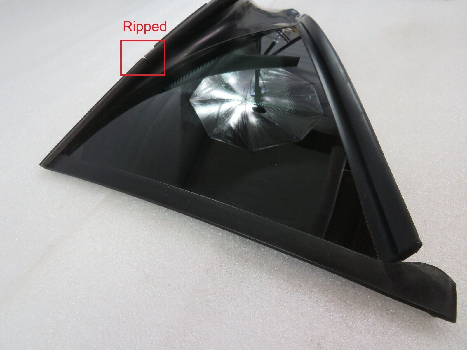 Ferrari 458 Italia, Coupe, LH, Rear Quarter Glass, Dmg, Used, P/N 82746900