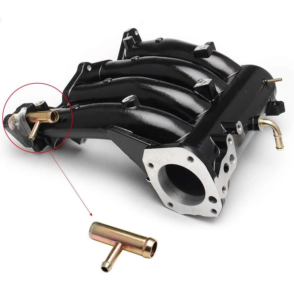 Coletor de admissão + corpo do acelerador 70mm para Honda CRX (Base, HF, Si) 1988-1990 1991 - Imagem 3 de 4