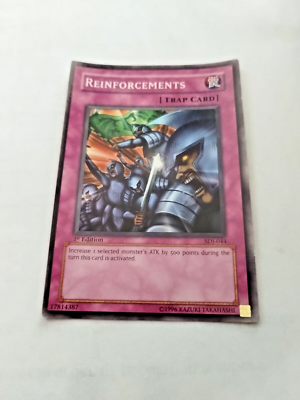 yugioh joey starter deck 1st edition Reinforcements SDJ-044 This is a starter deck of YGO cards Yugioh - Joey Starter Deck