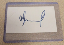 VLADISLAV TRETIAK SIGNED BUSINESS CARD RARE HOCKEY HOF TTM AUTOGRAPH AUTO USSR