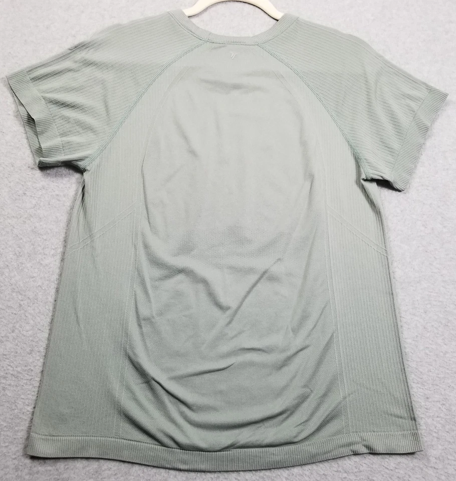 Camiseta Old Navy Activewear Para Mujer Extra Grande Verde Manga Corta Sin Costuras Gimnasio Foto 4 de 4