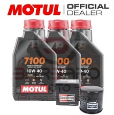 KIT TAGLIANDO 3 LITRI MOTUL 7100 10W40 FILTRO OLIO YAMAHA MT-09 TRACER 900 MT09