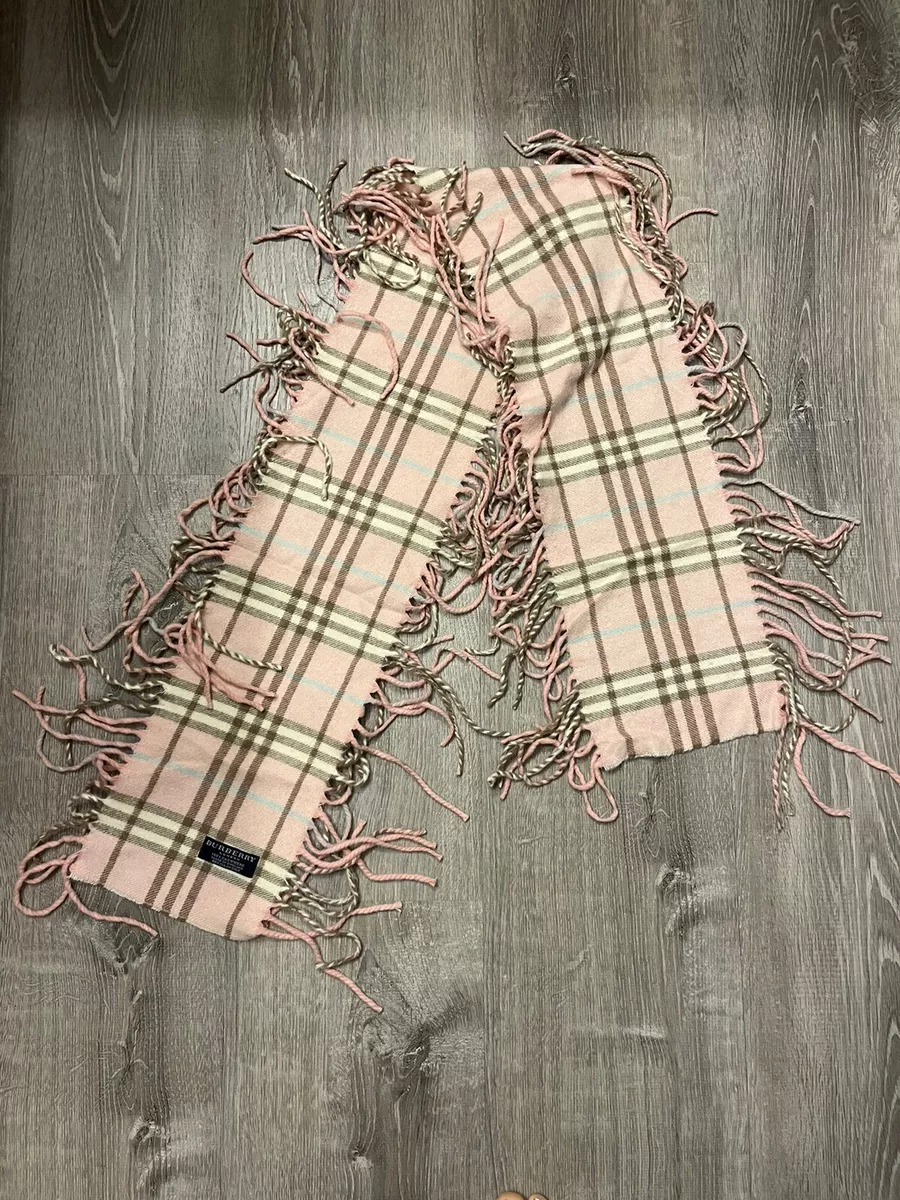 Pre owned cheap burberry scarf