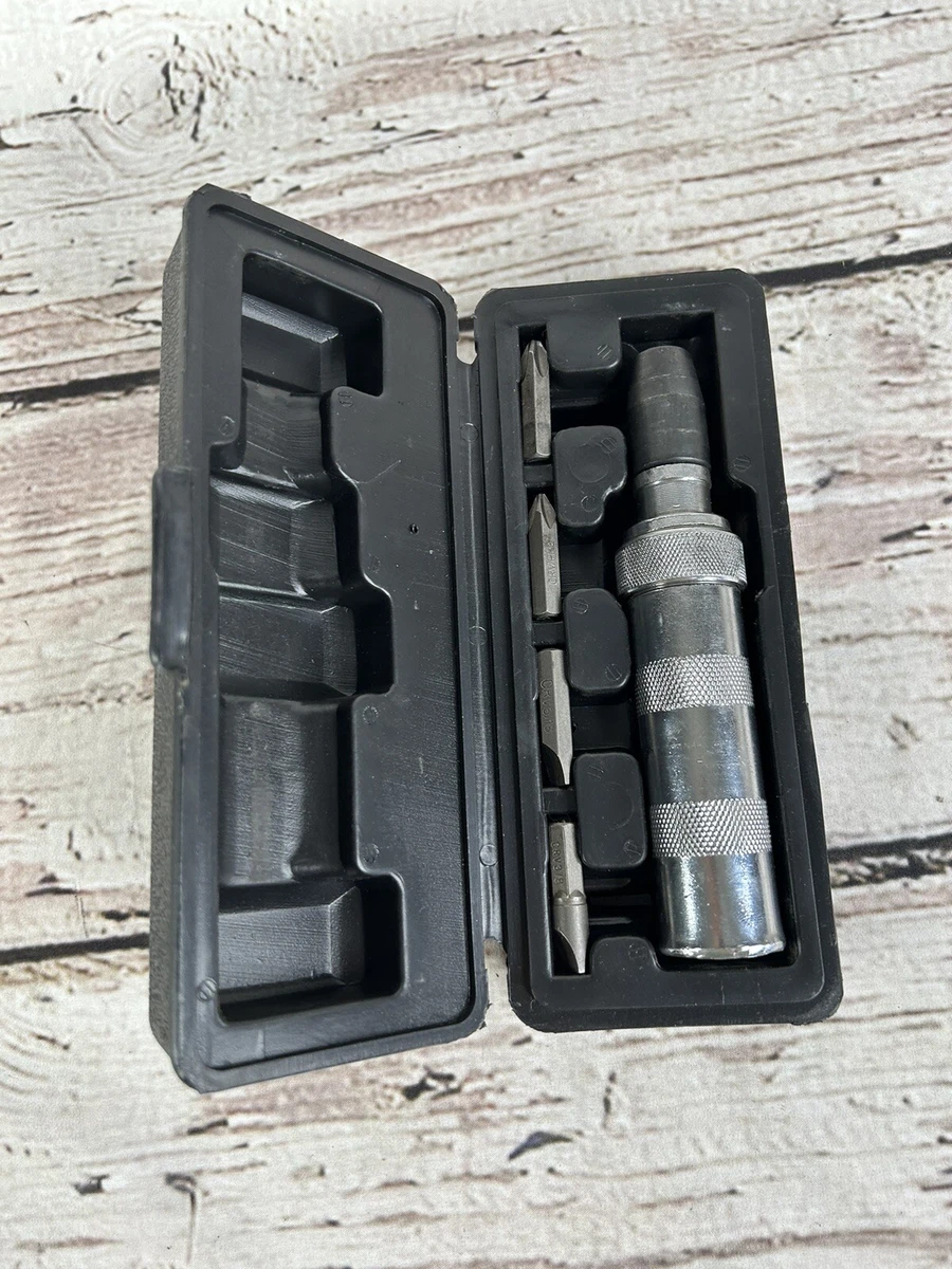 surebilt 98103 5 piece impact screwdriver set With Case Instructions Preowned